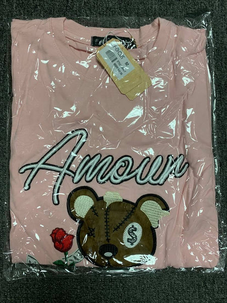 Men Amour Pink Tshirt