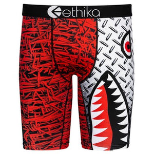 Men Underwear red/blk STEEL SHARK Fashionable digital printed pants