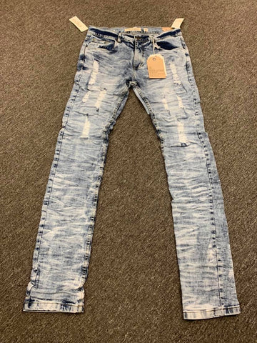 Men wild tiger denim jeans