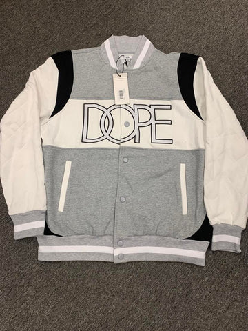 Heather Gray & WHT MEN DOPE jacket