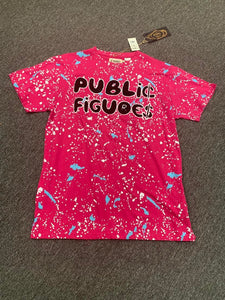 Men PUBLIC FIGURE Pinkish Short Sleeve Tshirt