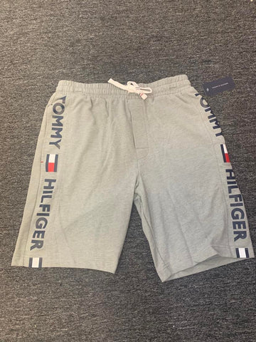 MEN GRAY TOMMY HILFIGER SWEAT SHORTS