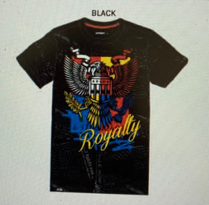 MEN GRAPHIC BLACK EAGEL TEE