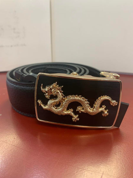 MEN BLACK DRAGON BELTS