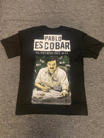 MEN BLACK EL PATRON DEL MAL TSHIRT