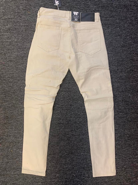 MEN BONE PADDED DESTOYED STYLE PANTS