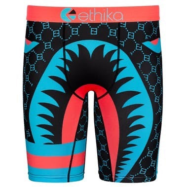 Men Underwear BLUE MOUTH SHARK Printed fashion pants