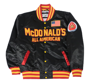 MEN BLACK MC DEE WILLIAMSON HIGH SCHOOL SATIN JACKET