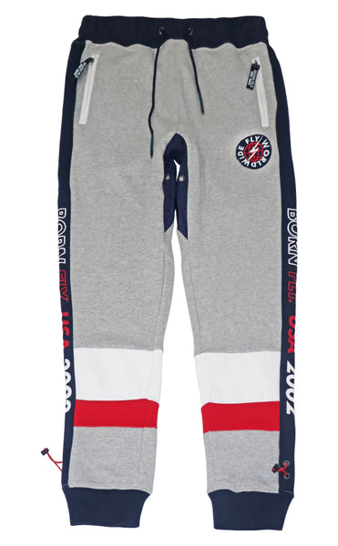 MEN BORN FLY MIX STYLE JOGGERS