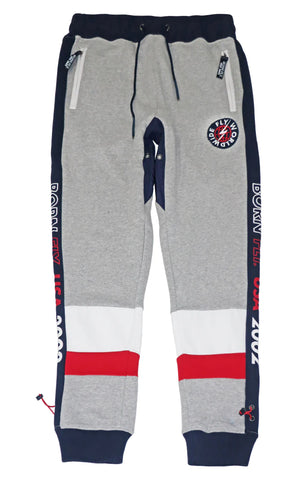 MEN BORN FLY MIX STYLE JOGGERS