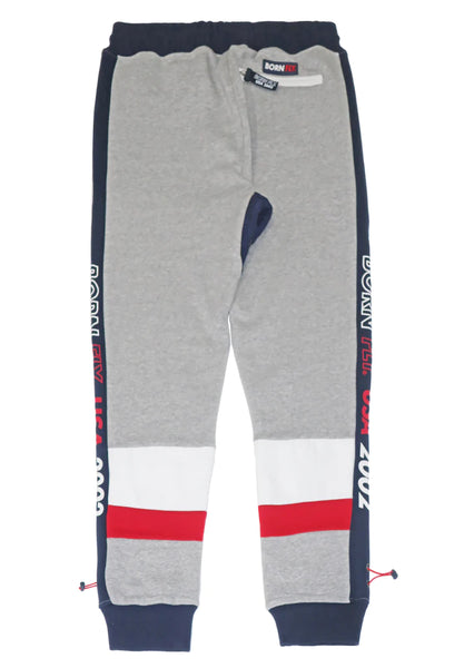 MEN BORN FLY MIX STYLE JOGGERS