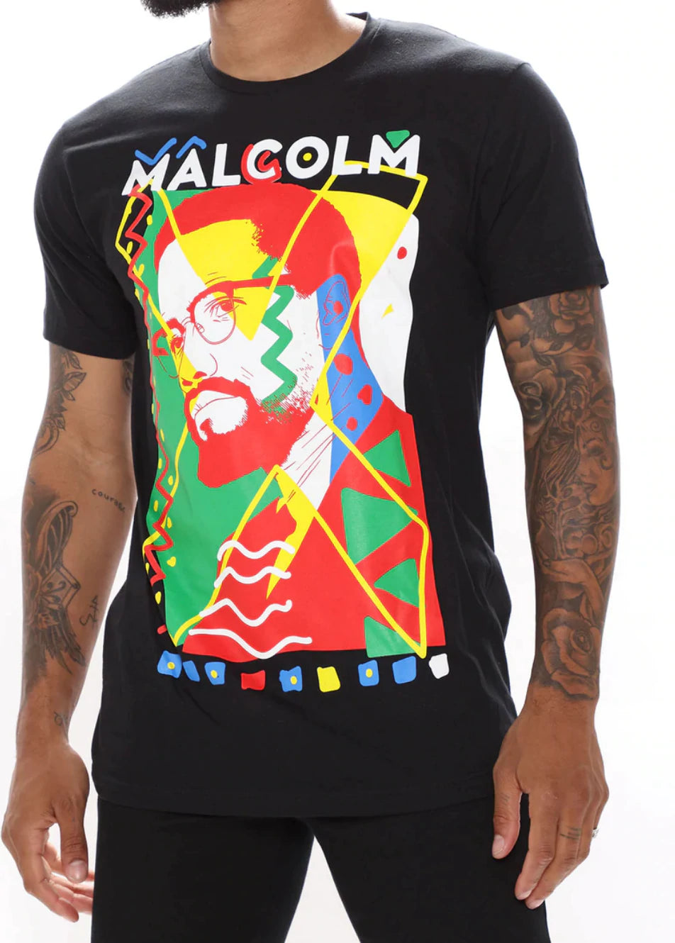 Men Malcolm X 90's Artist Edition Tee