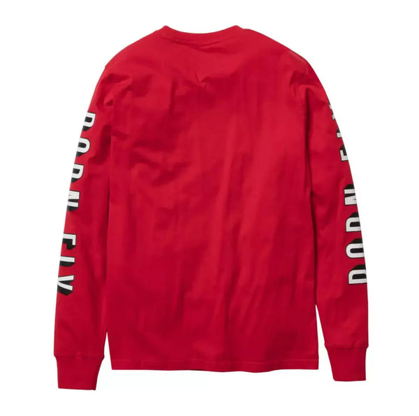 MENS RED BORN FLY SUPER FLYER SWEATER