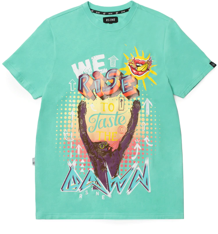 MEN SEA FOAM TEE STAY ON