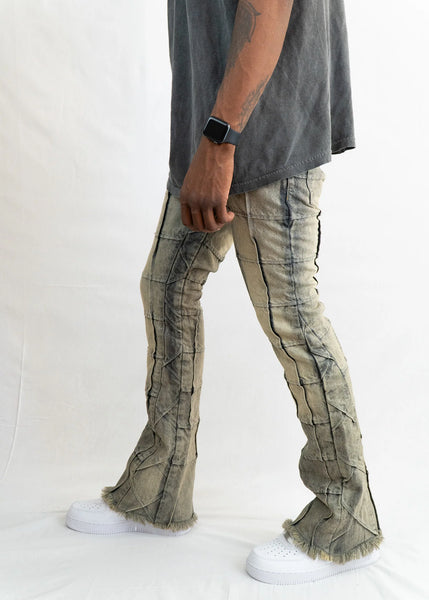 MEN VINTAGE BLOCK STACK 95 DENIM JEANS