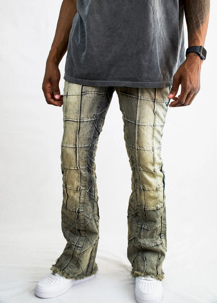 MEN VINTAGE BLOCK STACK 95 DENIM JEANS