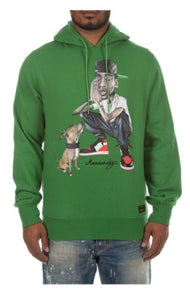 MEN AKOO GREEN STRUT HOODIES