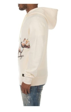 MEN AKOO WHISPER WHITE PITTY HOODIES