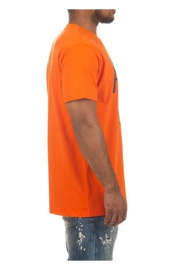 MEN AKOO ORANGE BANNER SLICK SS KNIT SS KNIT TEE