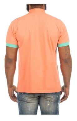 MEN AKOO MULTI COLOR BLOCK SS POLO