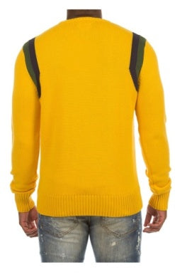 MEN YELLOW/ BLACK AKOO SLICKEST SWEATER