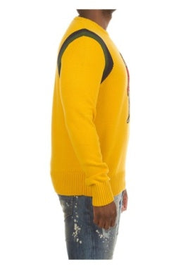 MEN YELLOW/ BLACK AKOO SLICKEST SWEATER