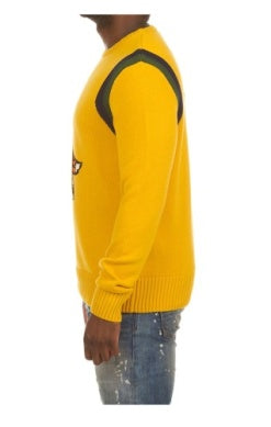 MEN YELLOW/ BLACK AKOO SLICKEST SWEATER