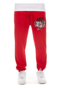 MEN RED AKOO STEADY SWEATS