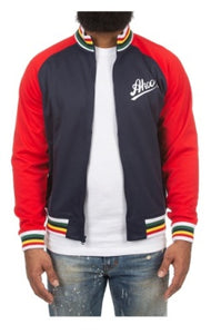 MEN BLUE/ RED AKOO ICONIC TRACK JACKET