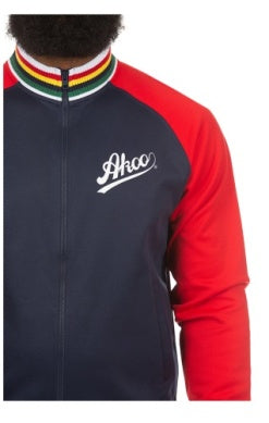 MEN BLUE/ RED AKOO ICONIC TRACK JACKET