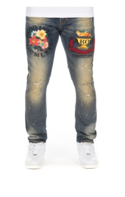 MEN AKOO LOVERS DREAM TAVERN JEANS (skulk fit)