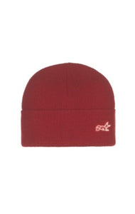 MEN RED AKOO SNOBBY BEANIE