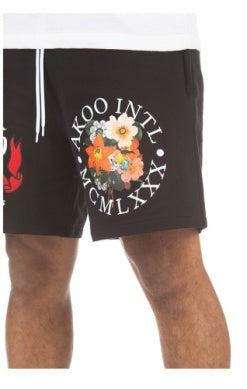 MEN AKOO BLACK VICTOR SHORT