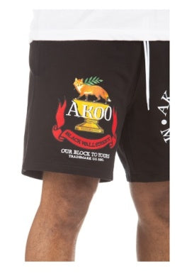 MEN AKOO BLACK VICTOR SHORT