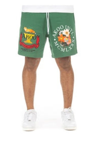 MEN AKOO GREEN VICTOR SHORT