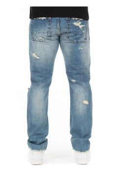 MEN AKOO BLUE SUMMIT JEAN (SKULK FIT)