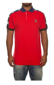 MEN RED GREENWOOD SS POLO SHIRT