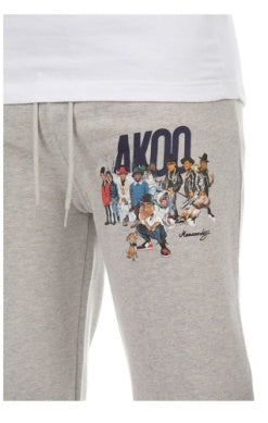 MEN GRAY AKOO STEADY SWEATS