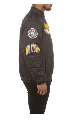 MEN ACKOO BLACK STATE CROWN JACKET