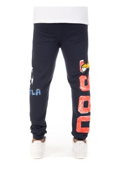 MEN AKOO BLACK UPPER DECK JOGGER