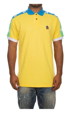 MEN AKOO YELLOW GREENWOOD SS POLO